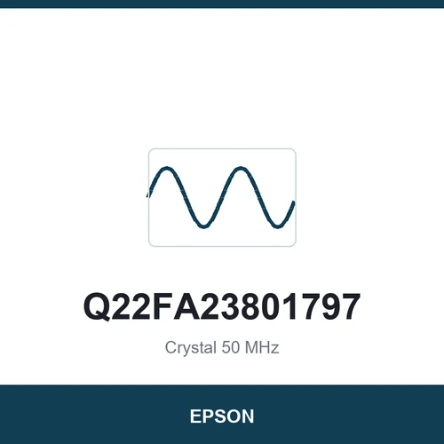 EPSON Q22FA23801797 Crystal 50 MHz 3225