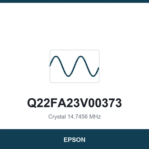 EPSON Q22FA23V00373 Crystal 14.7456 MHz 3225