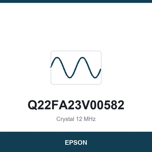 EPSON Q22FA23V00582 Crystal 12 MHz 3225