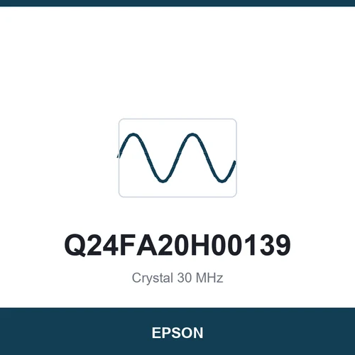EPSON Q24FA20H00139 Crystal 30 MHz 2520