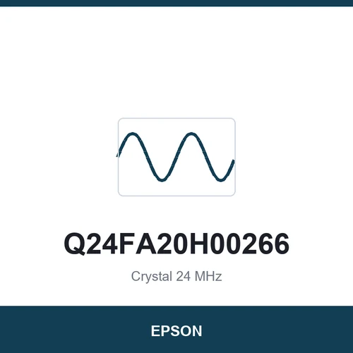 EPSON Q24FA20H00266 Crystal 24 MHz 2520