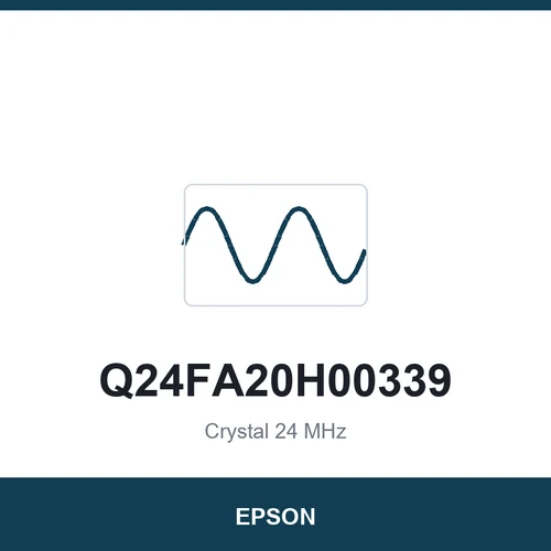 EPSON Q24FA20H00339 Crystal 24 MHz 2520