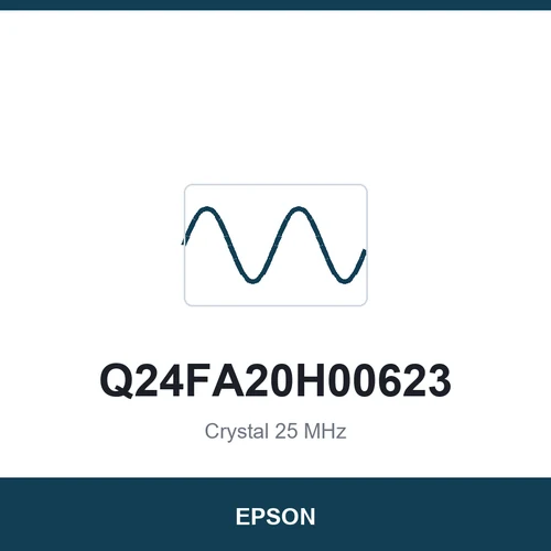 EPSON Q24FA20H00623 Crystal 25 MHz 2520
