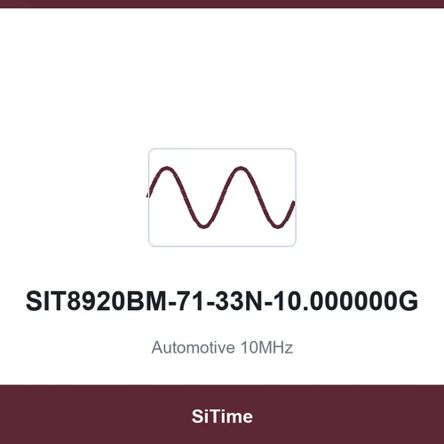 SiTime SIT8920BM-71-33N-10.000000G Automotive 10MHz SMD2016-4P
