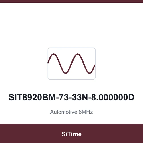SiTime SIT8920BM-73-33N-8.000000D Automotive 8MHz SMD2016-4P