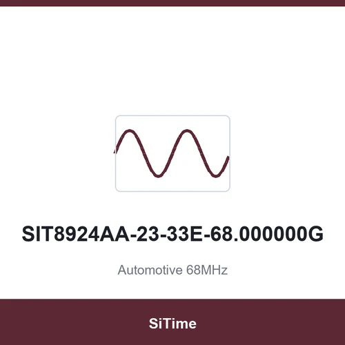 SiTime SIT8924AA-23-33E-68.000000G Automotive 68MHz SMD3225-4P
