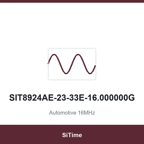 SiTime SIT8924AE-23-33E-16.000000G Automotive 16MHz SMD3225-4P