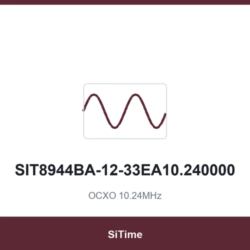 SiTime SIT8944BA-12-33EA10.240000 OCXO 10.24MHz SMD2016-4P