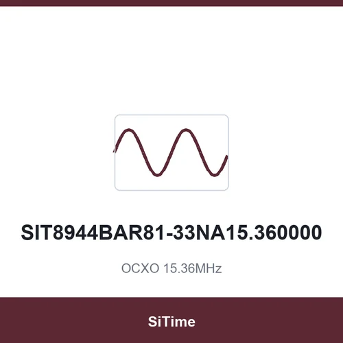 SiTime SIT8944BAR81-33NA15.360000 OCXO 15.36MHz SMD2016-4P