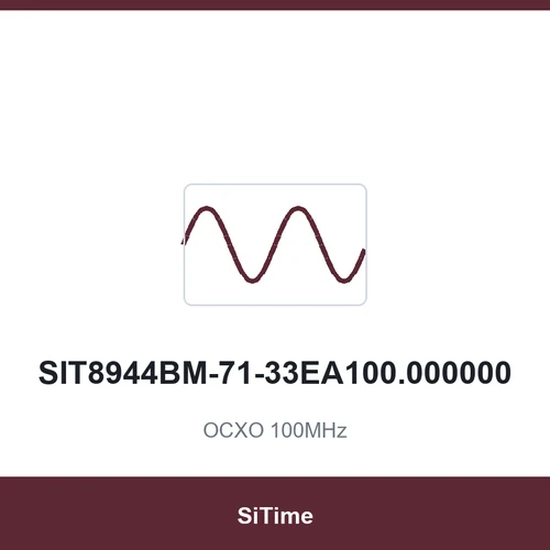 SiTime SIT8944BM-71-33EA100.000000 OCXO 100MHz SMD2016-4P