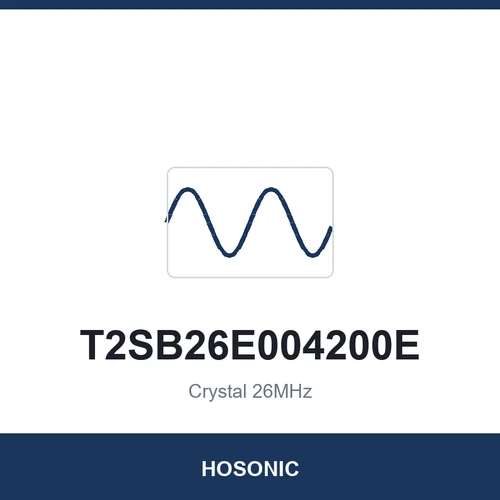 HOSONIC T2SB26E004200E Crystal 26MHz 2520