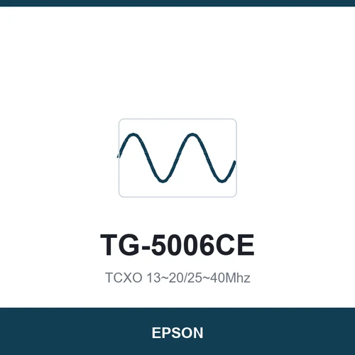 EPSON TG-5006CE TCXO 13~20/25~40Mhz 3.2x2.5x0.9