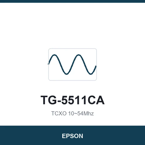 EPSON TG-5511CA TCXO 10~54Mhz 7.0x5.0x1.5