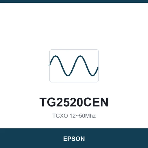 EPSON TG2520CEN TCXO 12~50Mhz 2.5x20x0.8