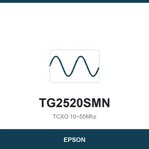 EPSON TG2520SMN TCXO 10~55Mhz 2.5x2.0x0.8
