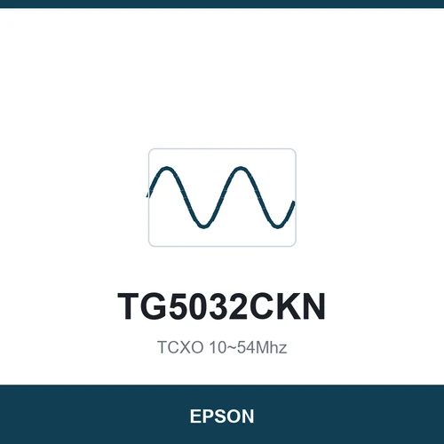 EPSON TG5032CKN TCXO 10~54Mhz 5.0x3.2x1.45