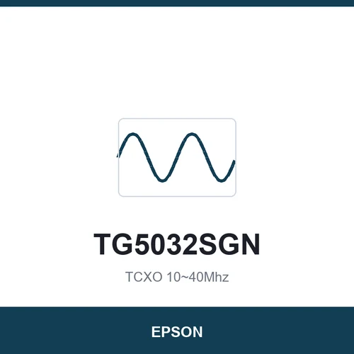 EPSON TG5032SGN TCXO 10~40Mhz 5.0x3.2x1.45