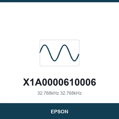 EPSON X1A0000610006 32.768kHz 32.768kHz 2021