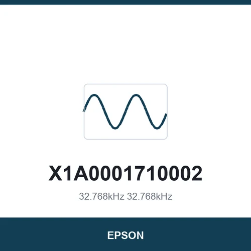 EPSON X1A0001710002 32.768kHz 32.768kHz 2021