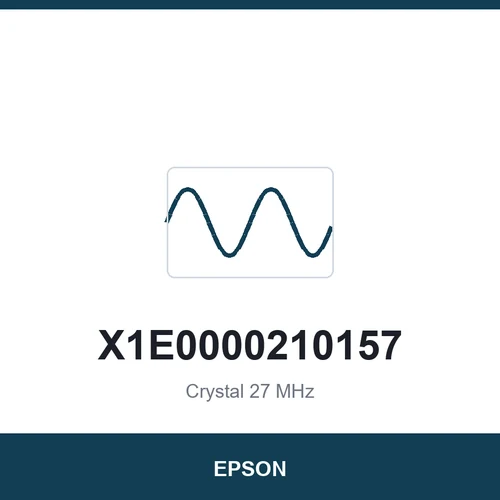 EPSON X1E0000210157 Crystal 27 MHz 3225