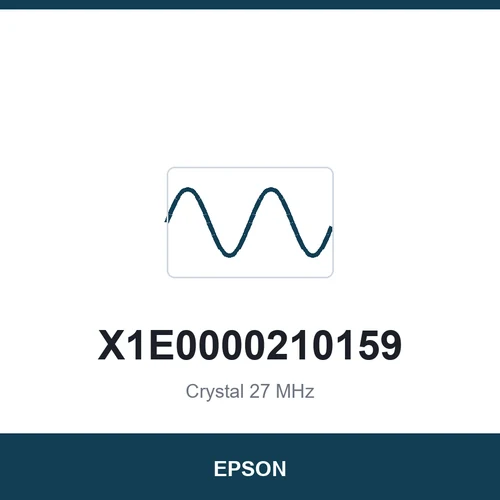 EPSON X1E0000210159 Crystal 27 MHz 3225