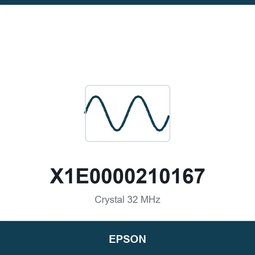 EPSON X1E0000210167 Crystal 32 MHz 3225
