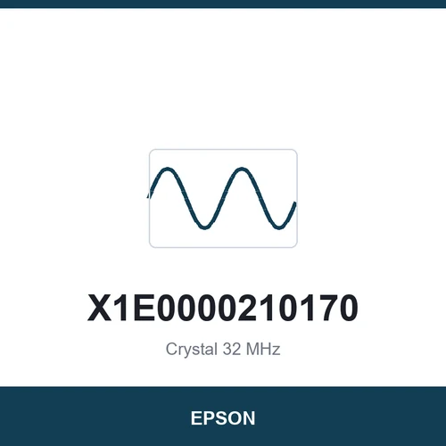 EPSON X1E0000210170 Crystal 32 MHz 3225