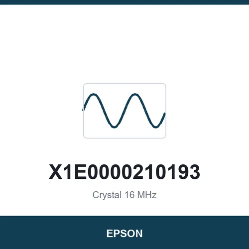 EPSON X1E0000210193 Crystal 16 MHz 3225