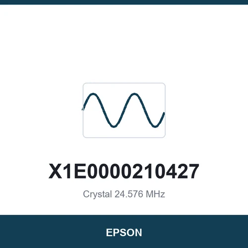EPSON X1E0000210427 Crystal 24.576 MHz 3225