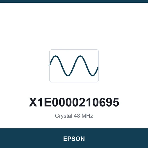 EPSON X1E0000210695 Crystal 48 MHz 3225