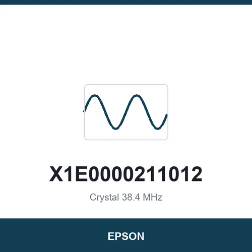 EPSON X1E0000211012 Crystal 38.4 MHz 3225