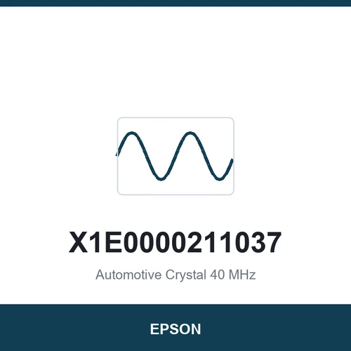 EPSON X1E0000211037 Automotive Crystal 40 MHz 3225
