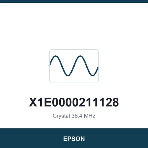 EPSON X1E0000211128 Crystal 38.4 MHz 3225