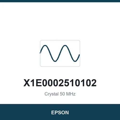 EPSON X1E0002510102 Crystal 50 MHz 1612