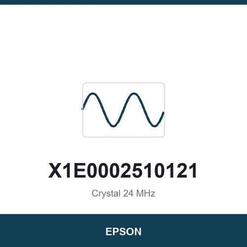 EPSON X1E0002510121 Crystal 24 MHz 1612