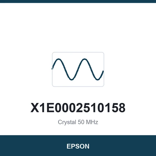 EPSON X1E0002510158 Crystal 50 MHz 1612