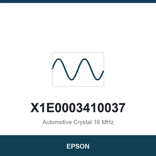 EPSON X1E0003410037 Automotive Crystal 16 MHz 3225