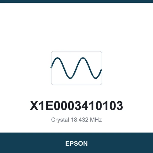 EPSON X1E0003410103 Crystal 18.432 MHz 3225