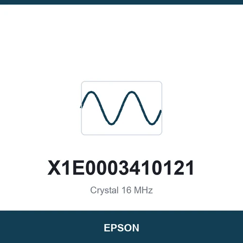 EPSON X1E0003410121 Crystal 16 MHz 3225