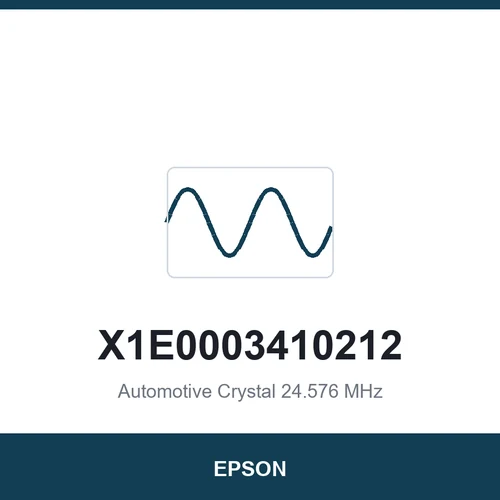 EPSON X1E0003410212 Automotive Crystal 24.576 MHz 3225