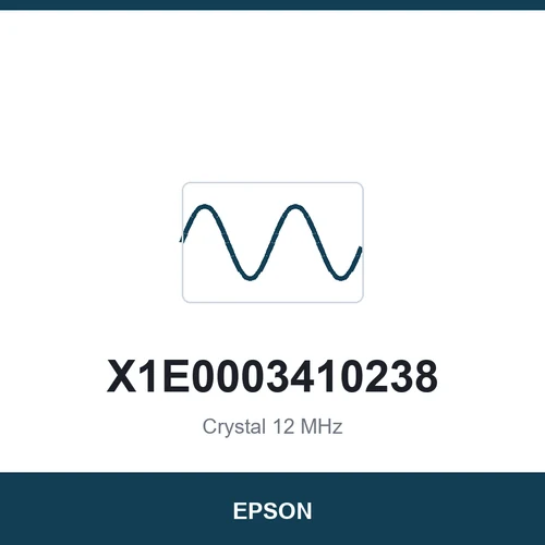 EPSON X1E0003410238 Crystal 12 MHz 3225