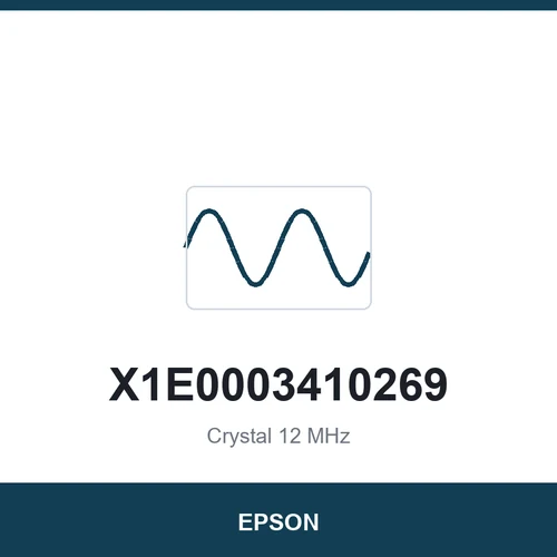 EPSON X1E0003410269 Crystal 12 MHz 3225