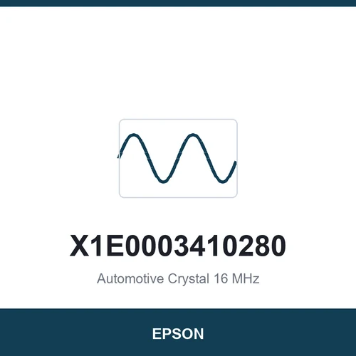 EPSON X1E0003410280 Automotive Crystal 16 MHz 3225