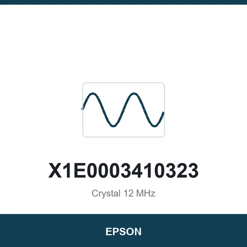 EPSON X1E0003410323 Crystal 12 MHz 3225