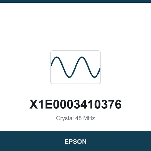 EPSON X1E0003410376 Crystal 48 MHz 3225