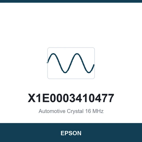 EPSON X1E0003410477 Automotive Crystal 16 MHz 3225