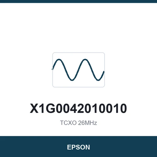 EPSON X1G0042010010 TCXO 26MHz 3225