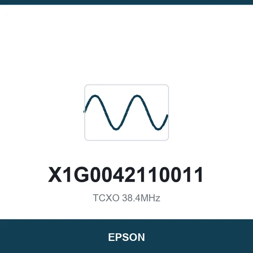 EPSON X1G0042110011 TCXO 38.4MHz 2520