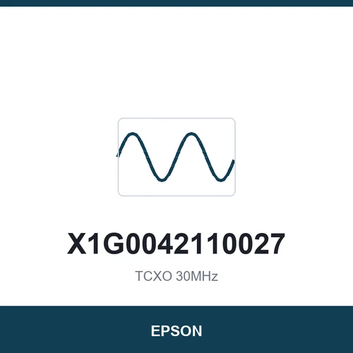 EPSON X1G0042110027 TCXO 30MHz 2520
