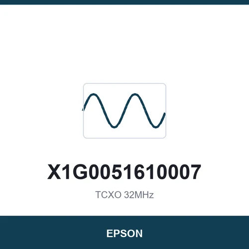EPSON X1G0051610007 TCXO 32MHz 2520